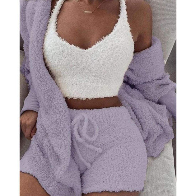 トップス NEW KOWGA COZY KNIT TOP SET OGLCCG Knit Lounge Sets for Women 2 Piece Cozy Long Sleeve